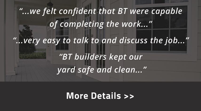 BT Builders Qld | Client Testimonials Projects Rockhampton